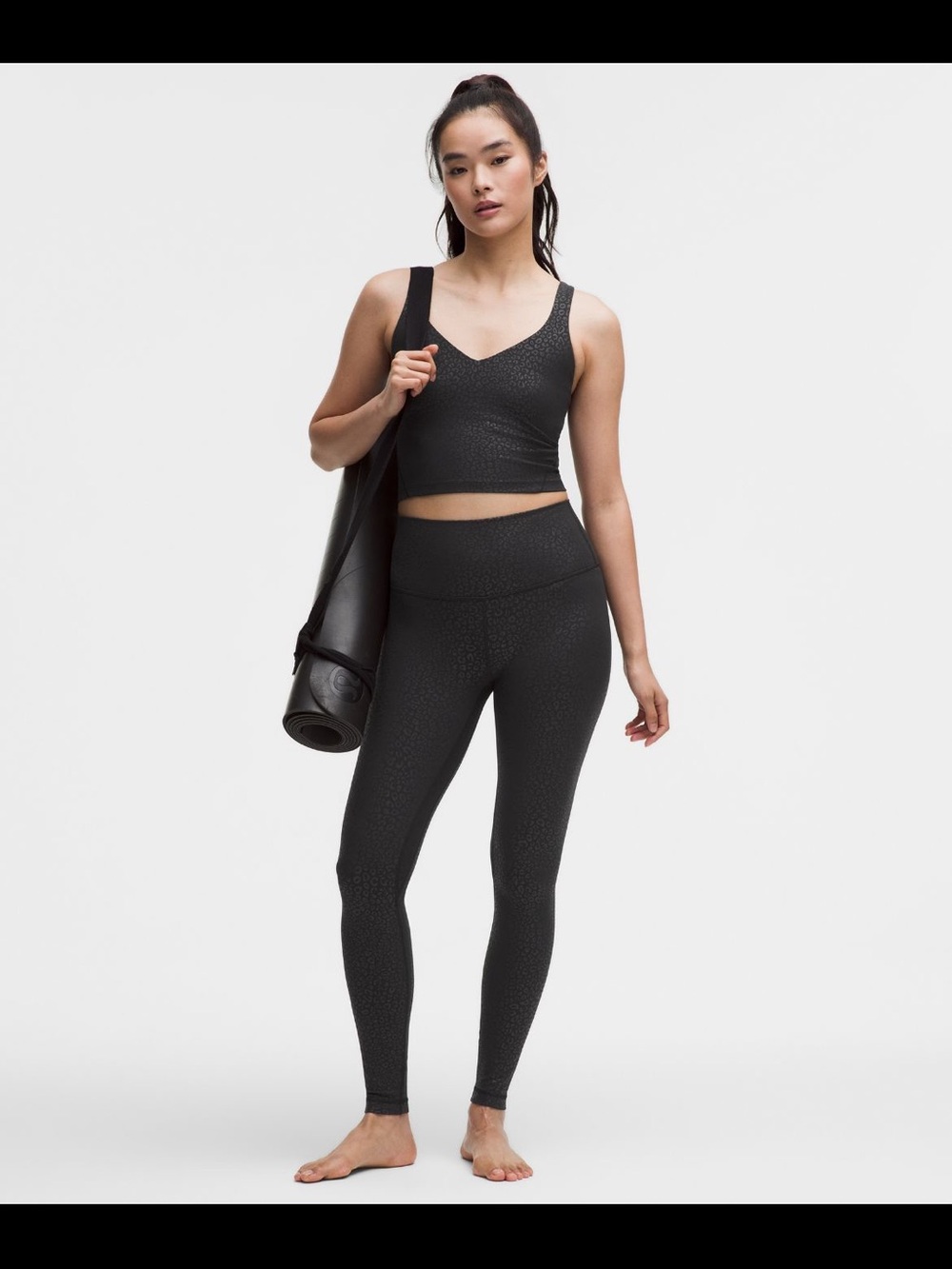 Lululemon Align High-Rise Leggings 28” Leopard Micro Emboss Size 6 NWT - Picture 6 of 7